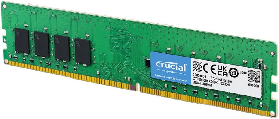 supercharge your desktop with this crucial 16gb ddr4 ram.